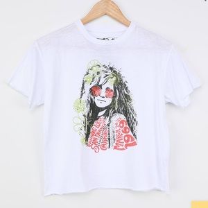 Janis Joplin Fillmore West White 
Retro Brand